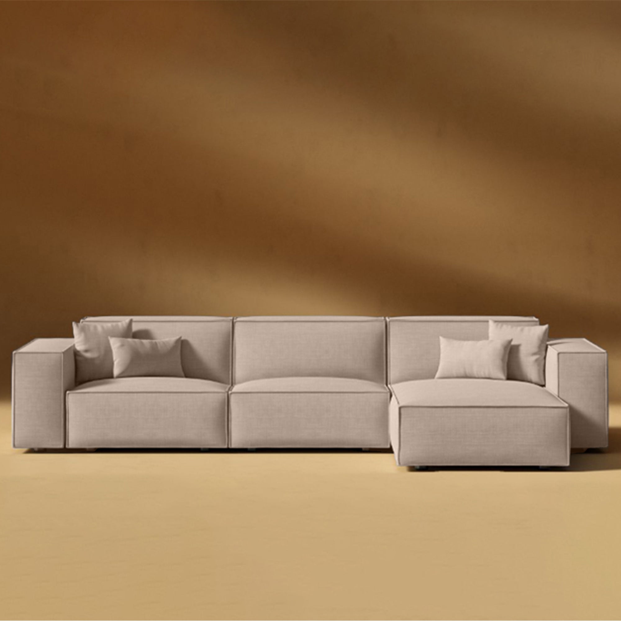 Gray L-Shaped Corner-sz1062