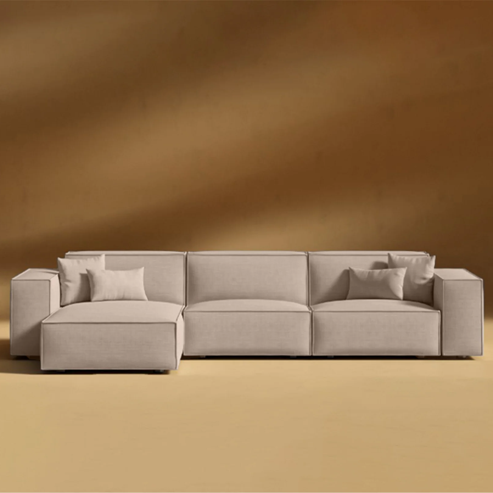Gray L-Shaped Corner-sz1062