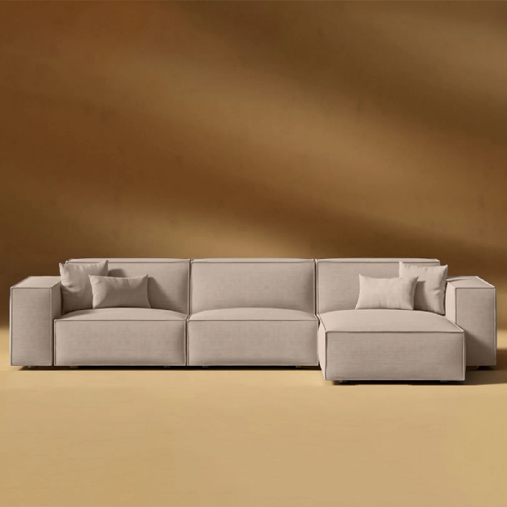 Gray L-Shaped Corner-sz1062