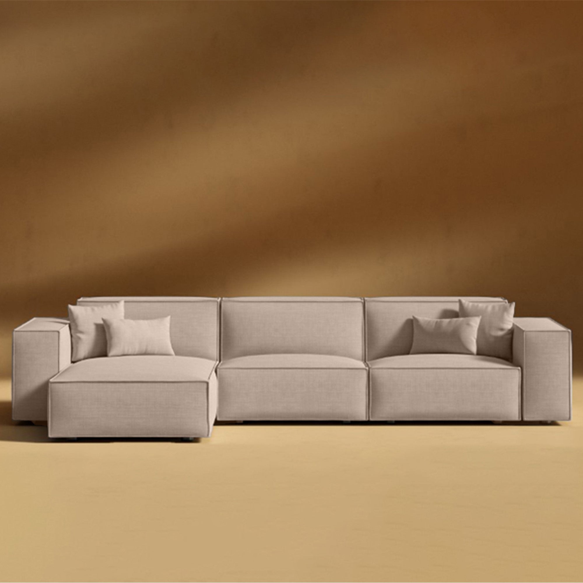 Gray L-Shaped Corner-sz1062