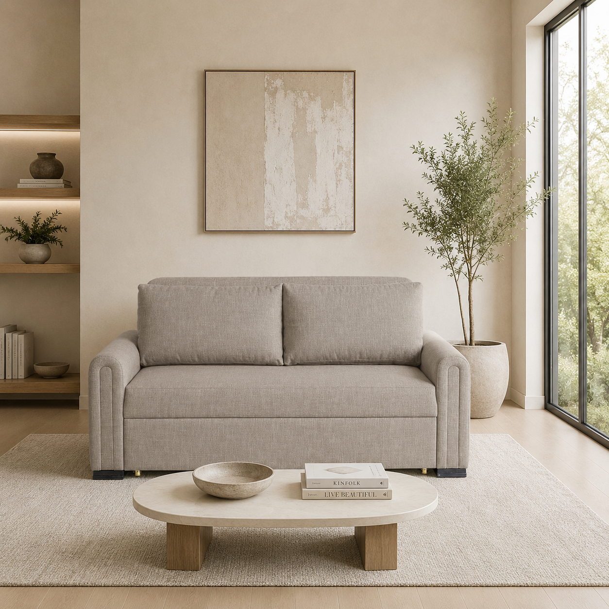 Beige Sofa - SZ467