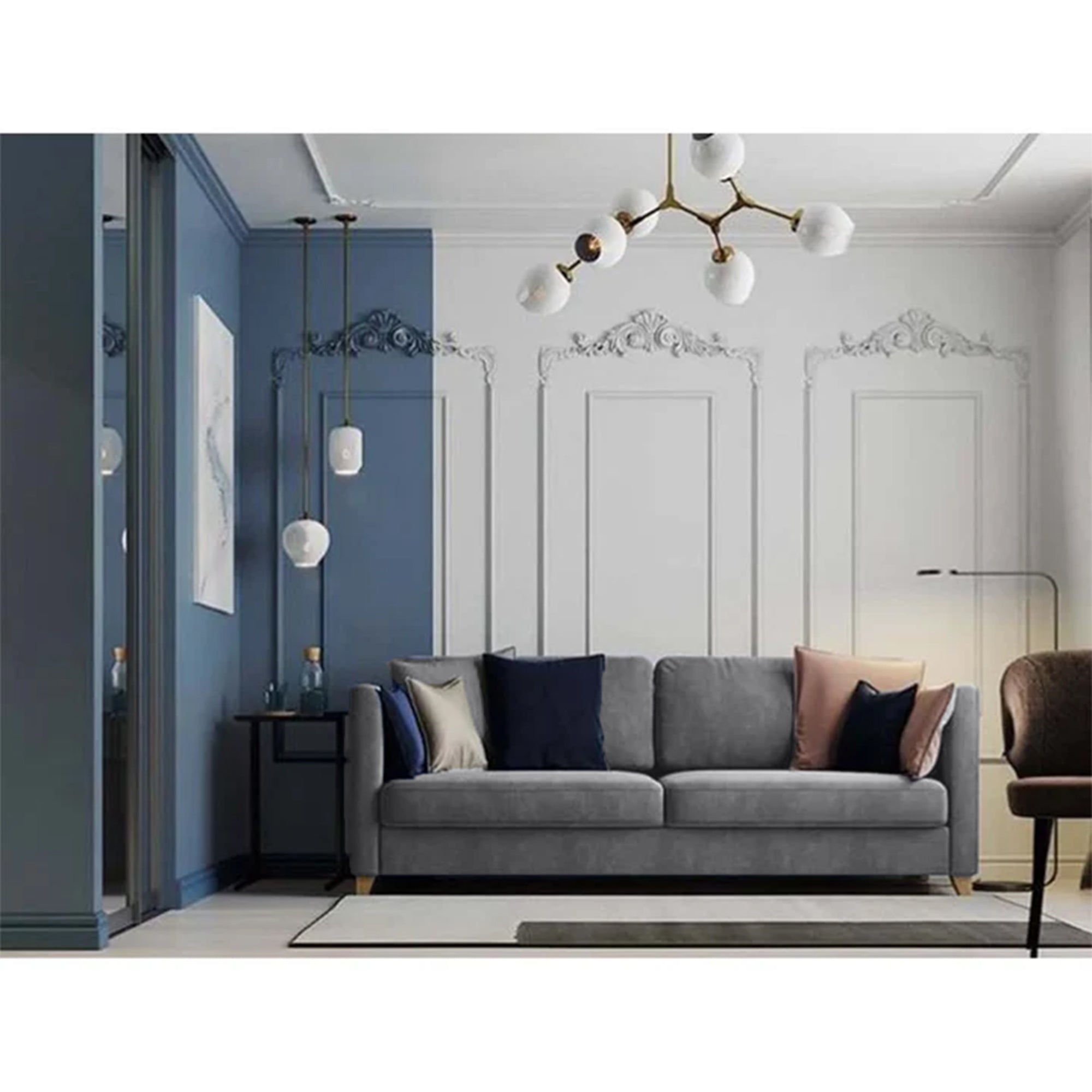 كنبة مقعدين قطيفة – SZ454