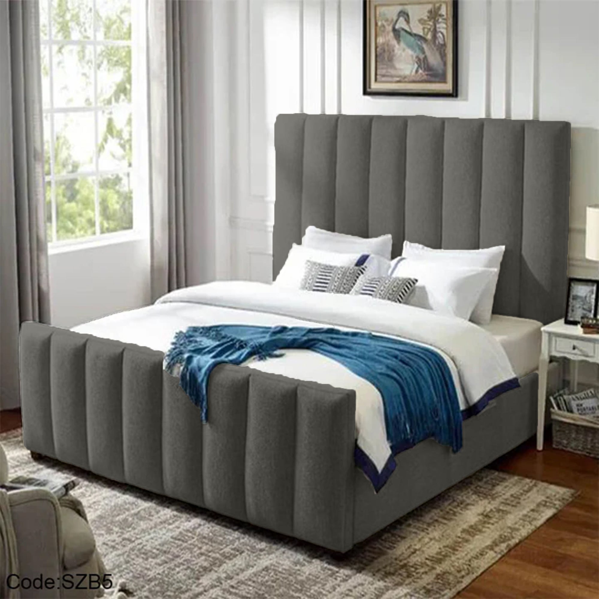szb5 - 100 cm Velvet Bed