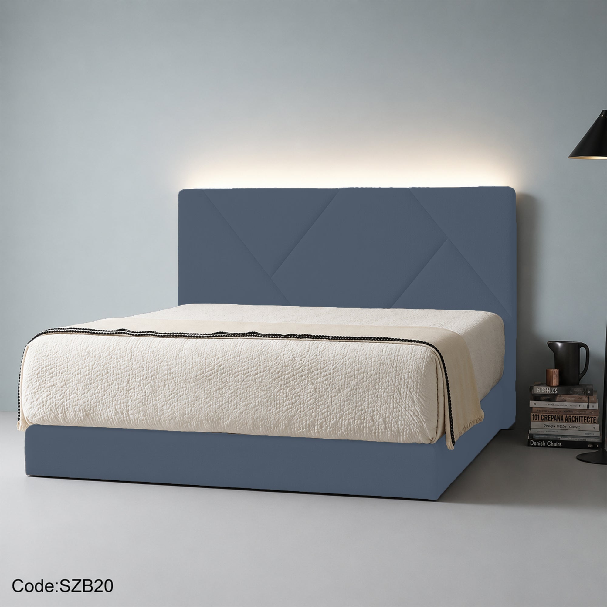 szb20 سرير كابتونيه مودرن 160 سم