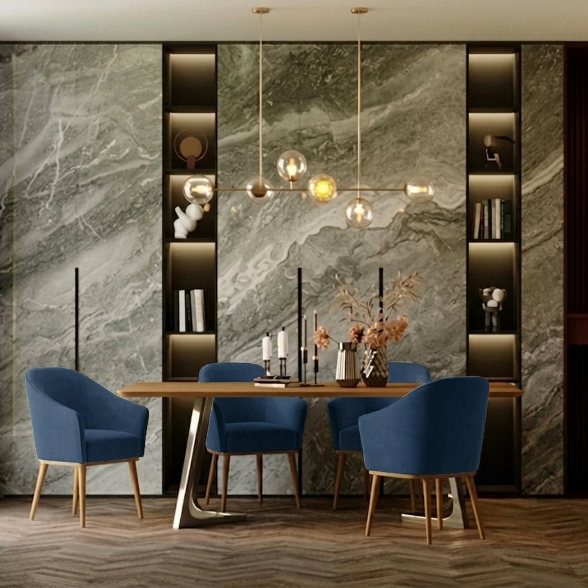 Modern Dining Room + Buffet - szf12