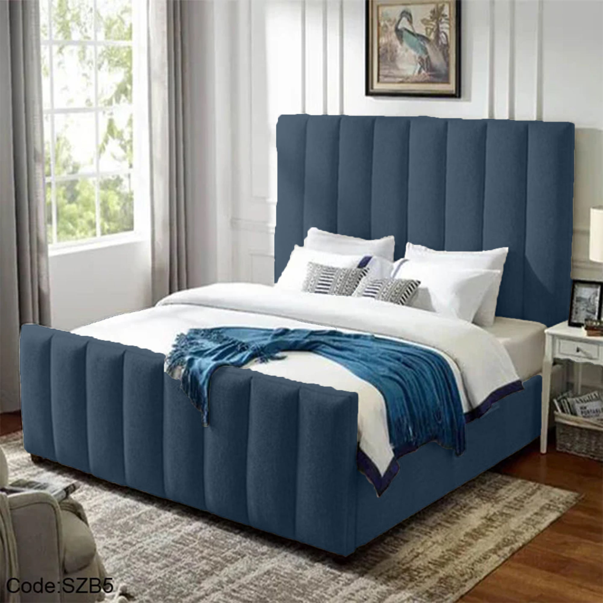 szb5 - 100 cm Velvet Bed