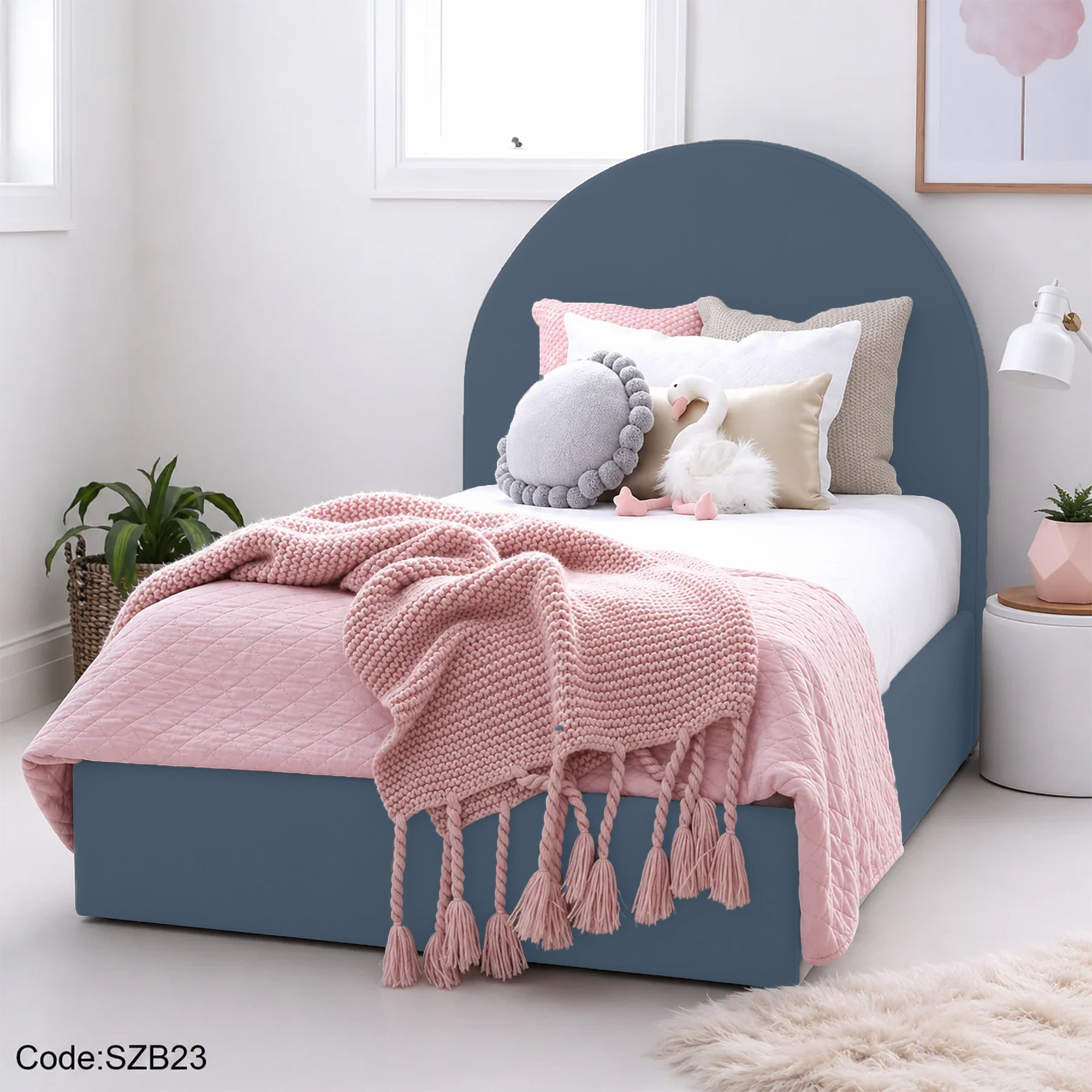 Children's Wooden Bed Size 100 - szb23