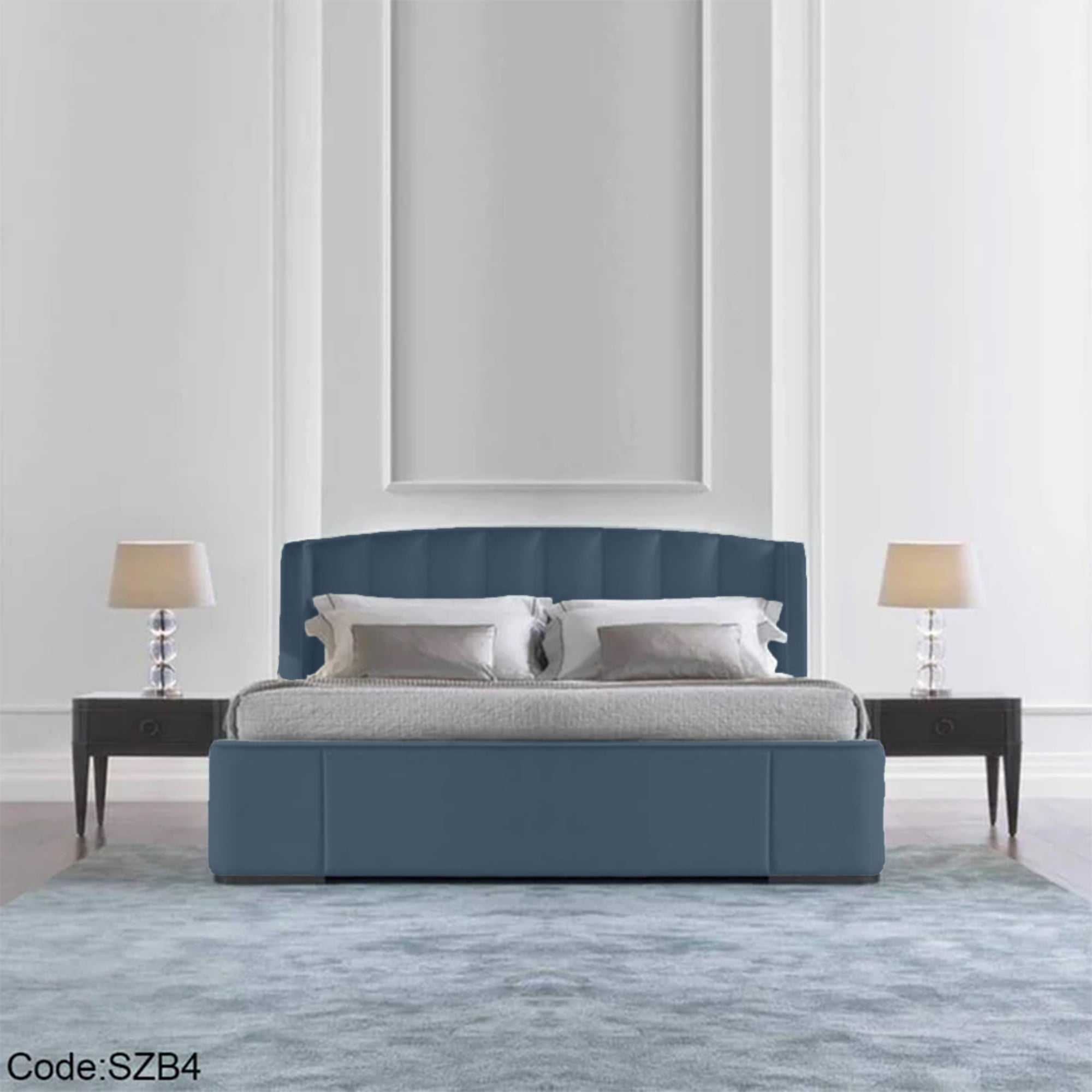 szb4 - 100 cm Velvet Bed