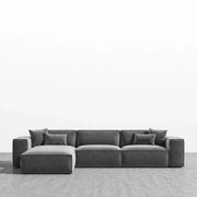 Gray L-Shaped Corner-sz1062