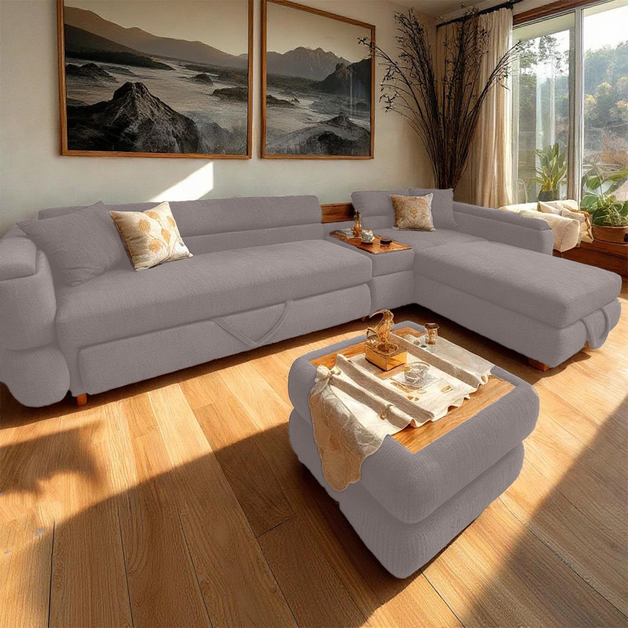 Bed and Storage Corner sz1100