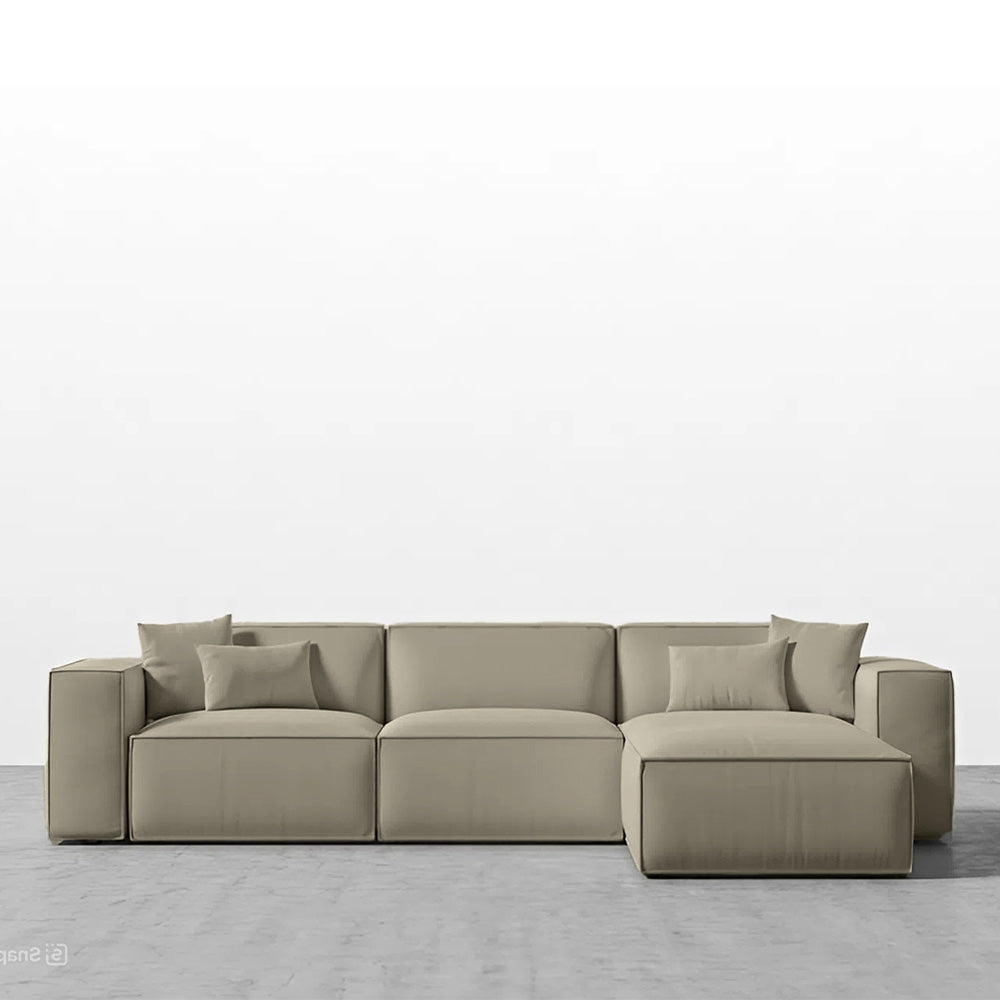 Beige L-Shaped Corner sz51