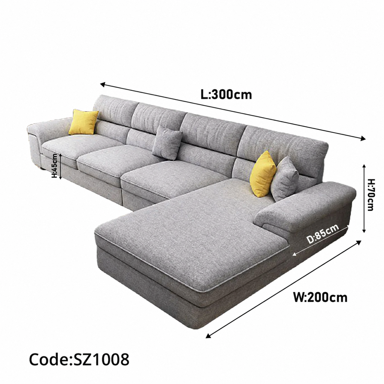 ركنة مودرن 2025 كتان-sz1008