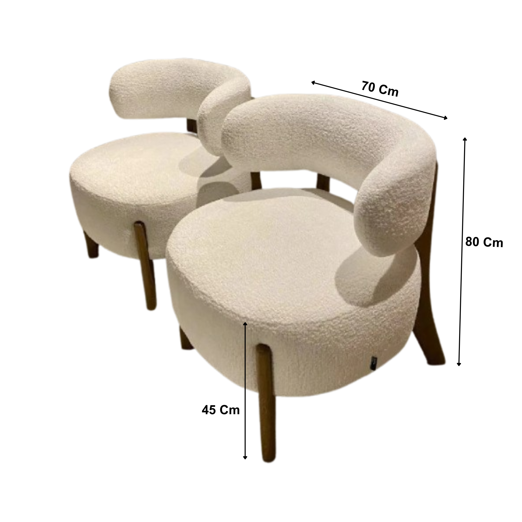 2 Panda Chairs - sz383