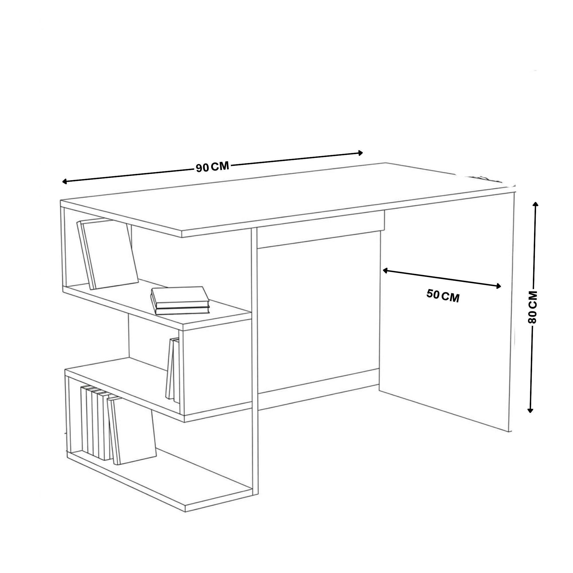 Off-White Desk - SZDE4