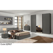 Gray Bedroom 5 Pieces - szr07