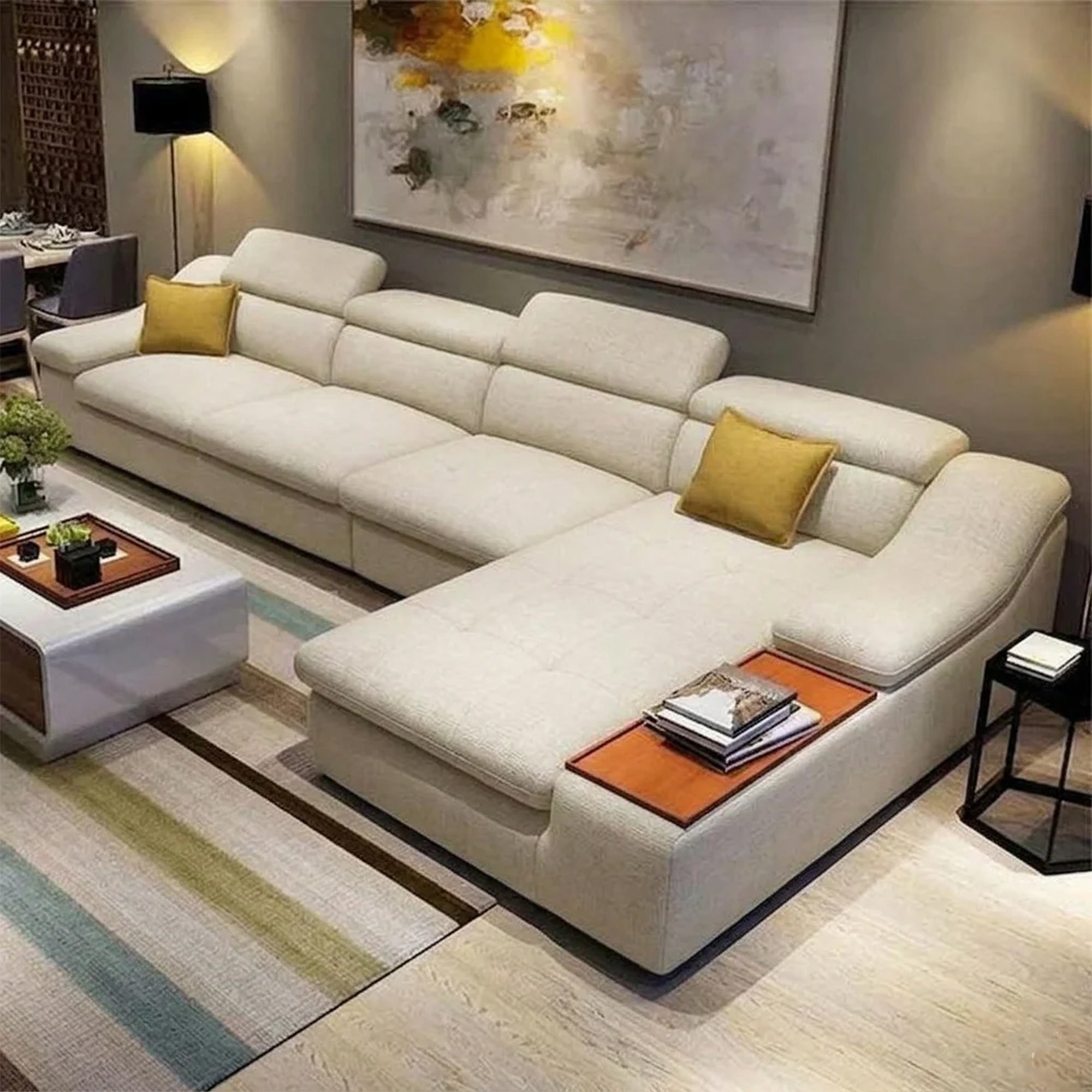 ركنة مودرن حرف L - SZ67