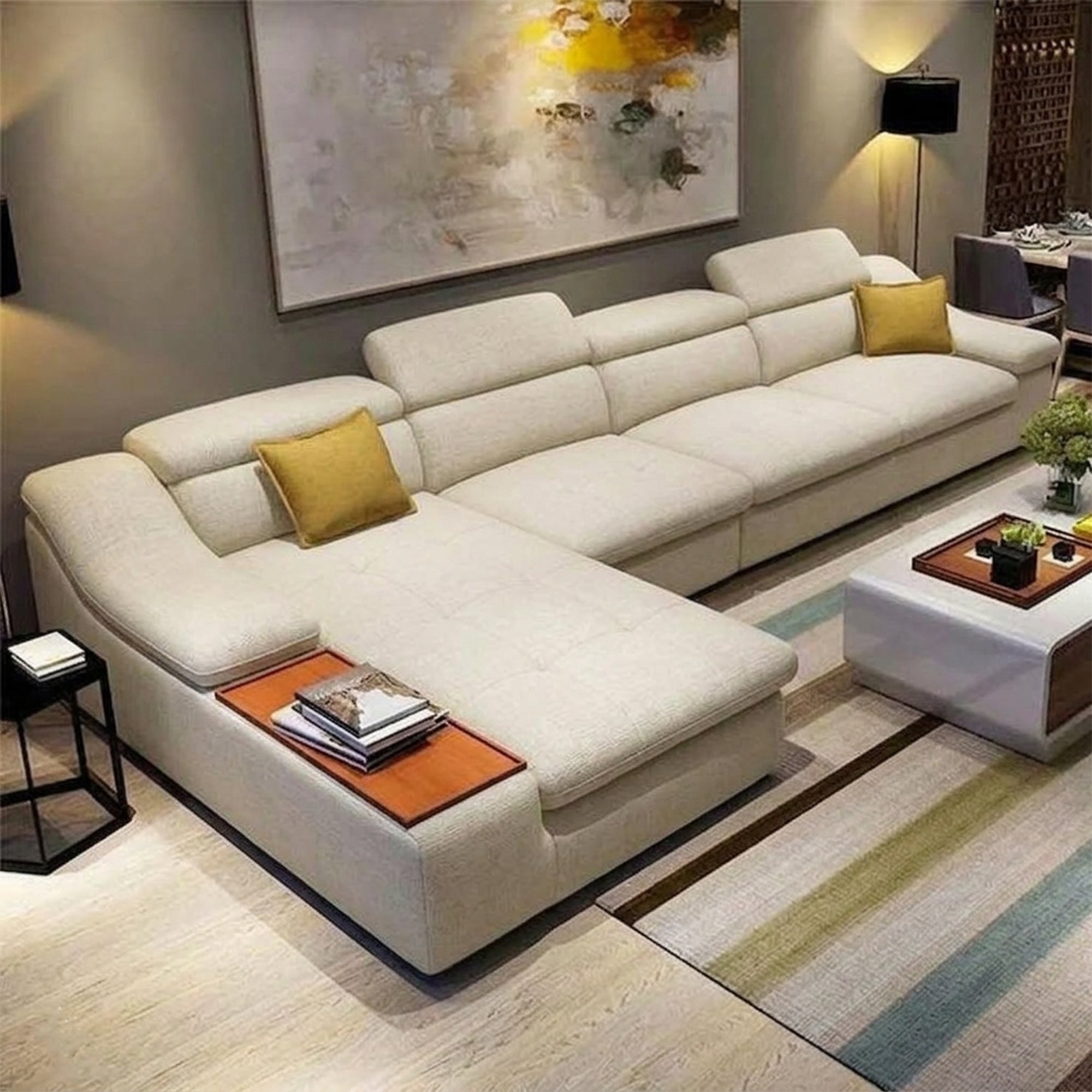 ركنة مودرن حرف L - SZ67