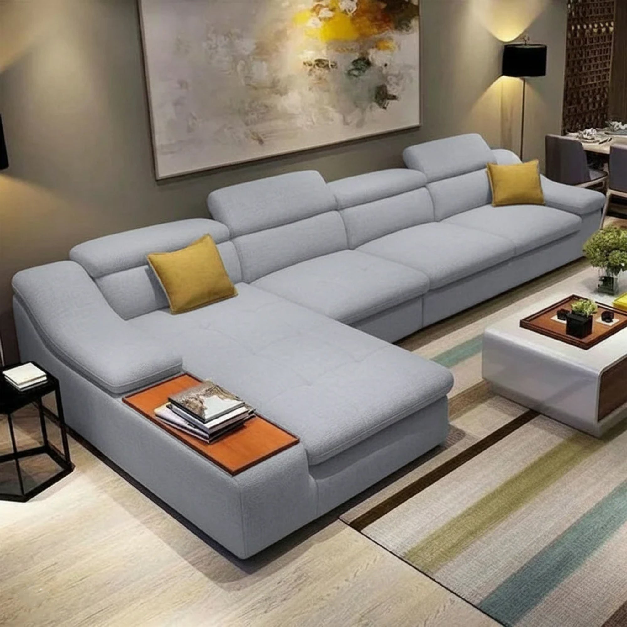 ركنة مودرن حرف L - SZ67