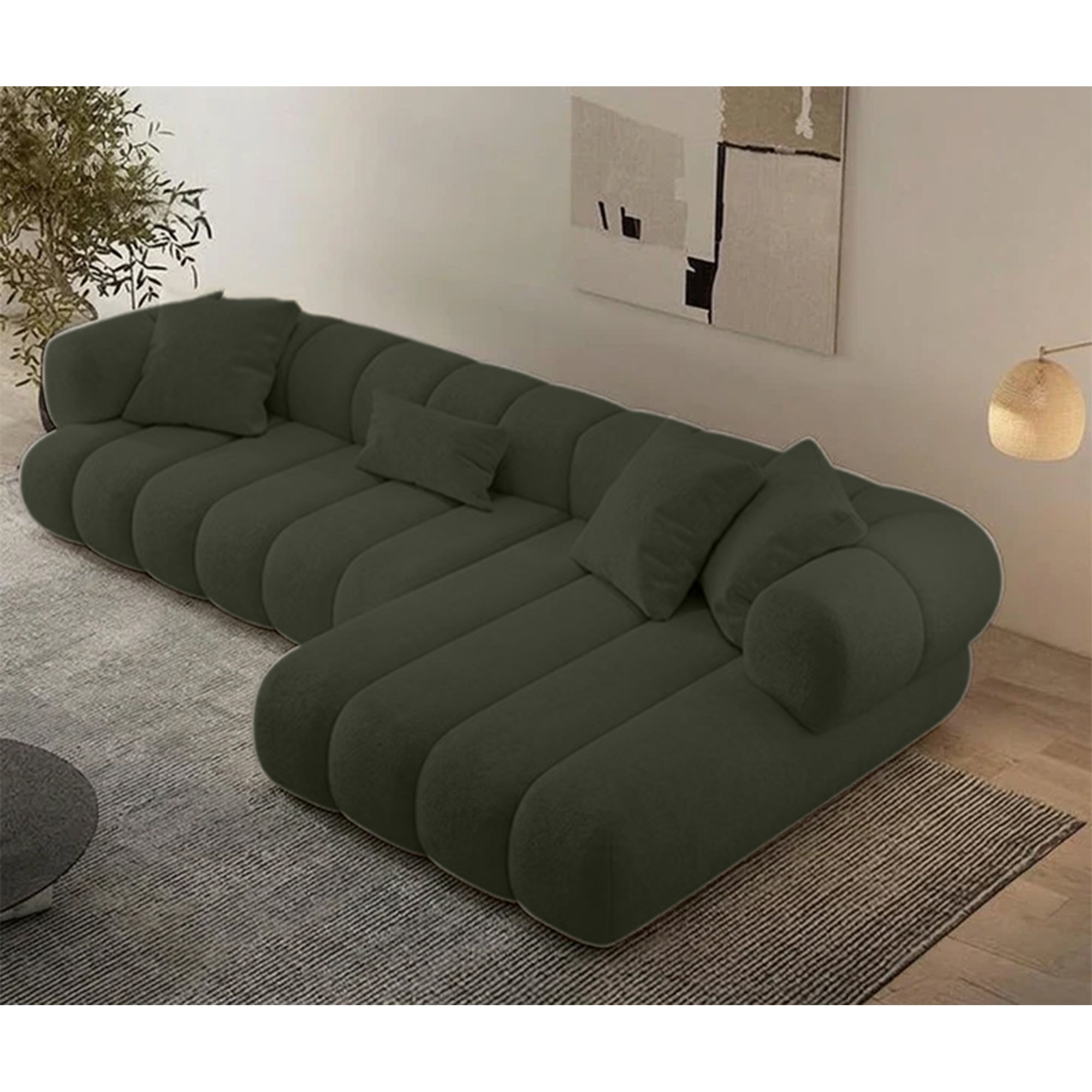 Elegant Design L-Shaped Corner-sz1061