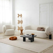 Off-White Living Room, Sofa and Chair-sz274