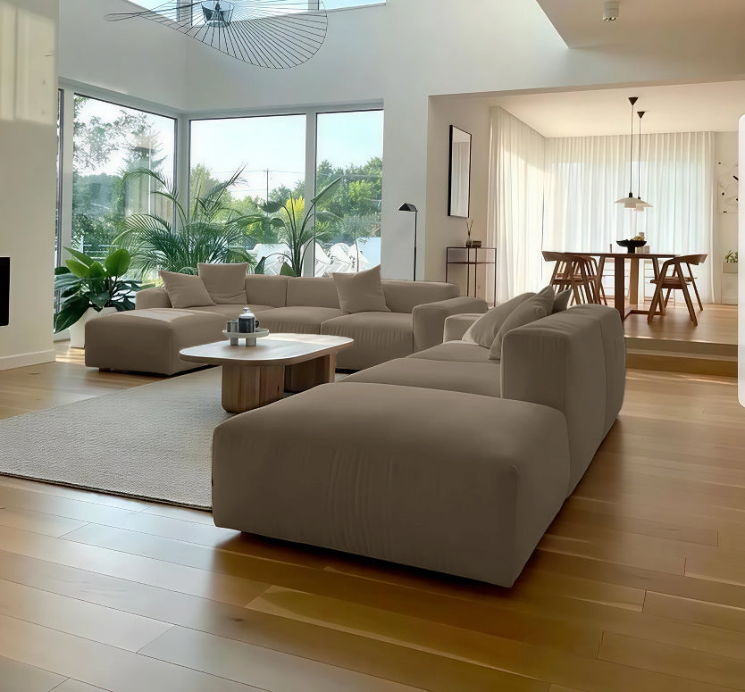 Two L-Shaped Corners and a Sofa-sz1056