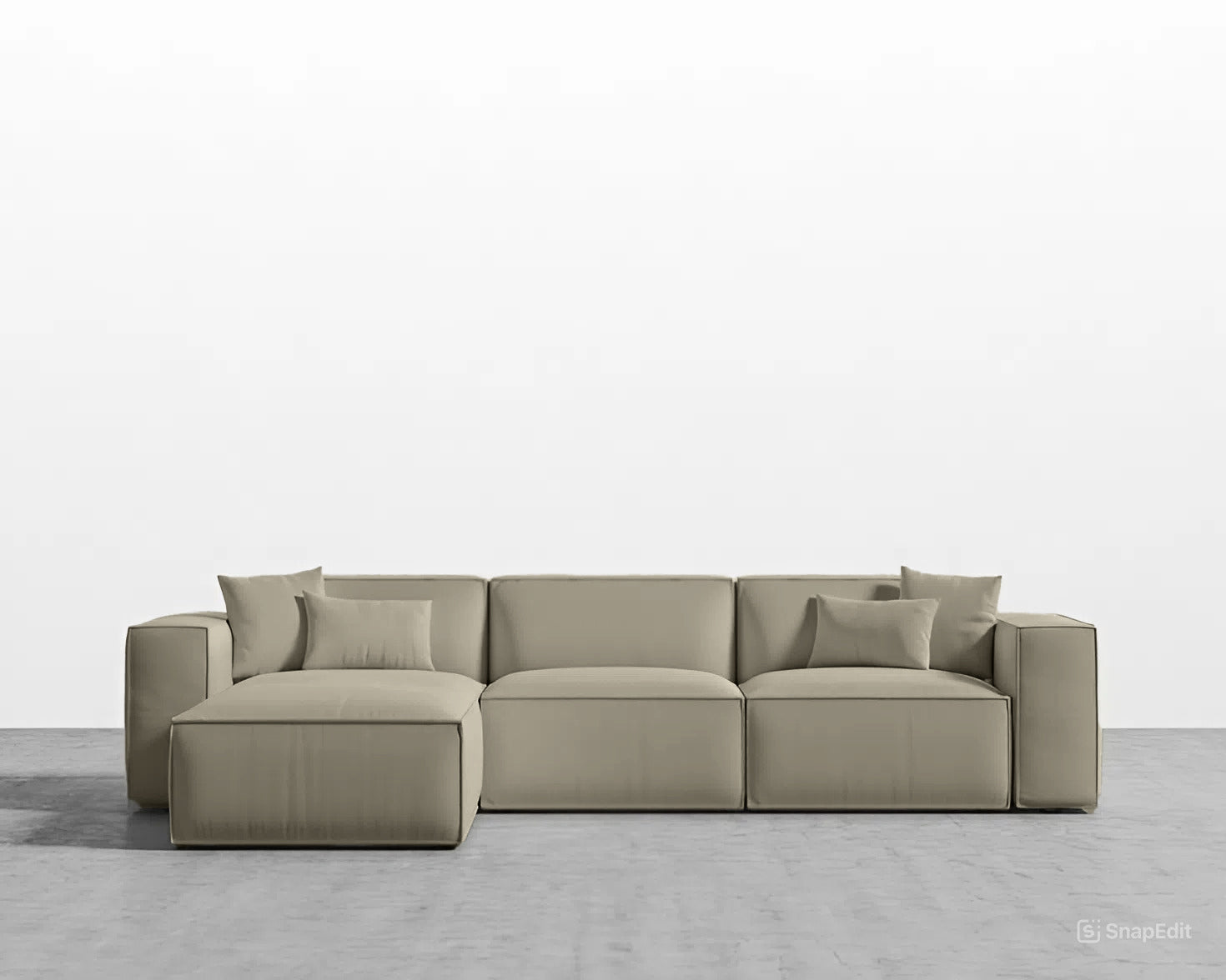 Beige L-Shaped Corner sz51