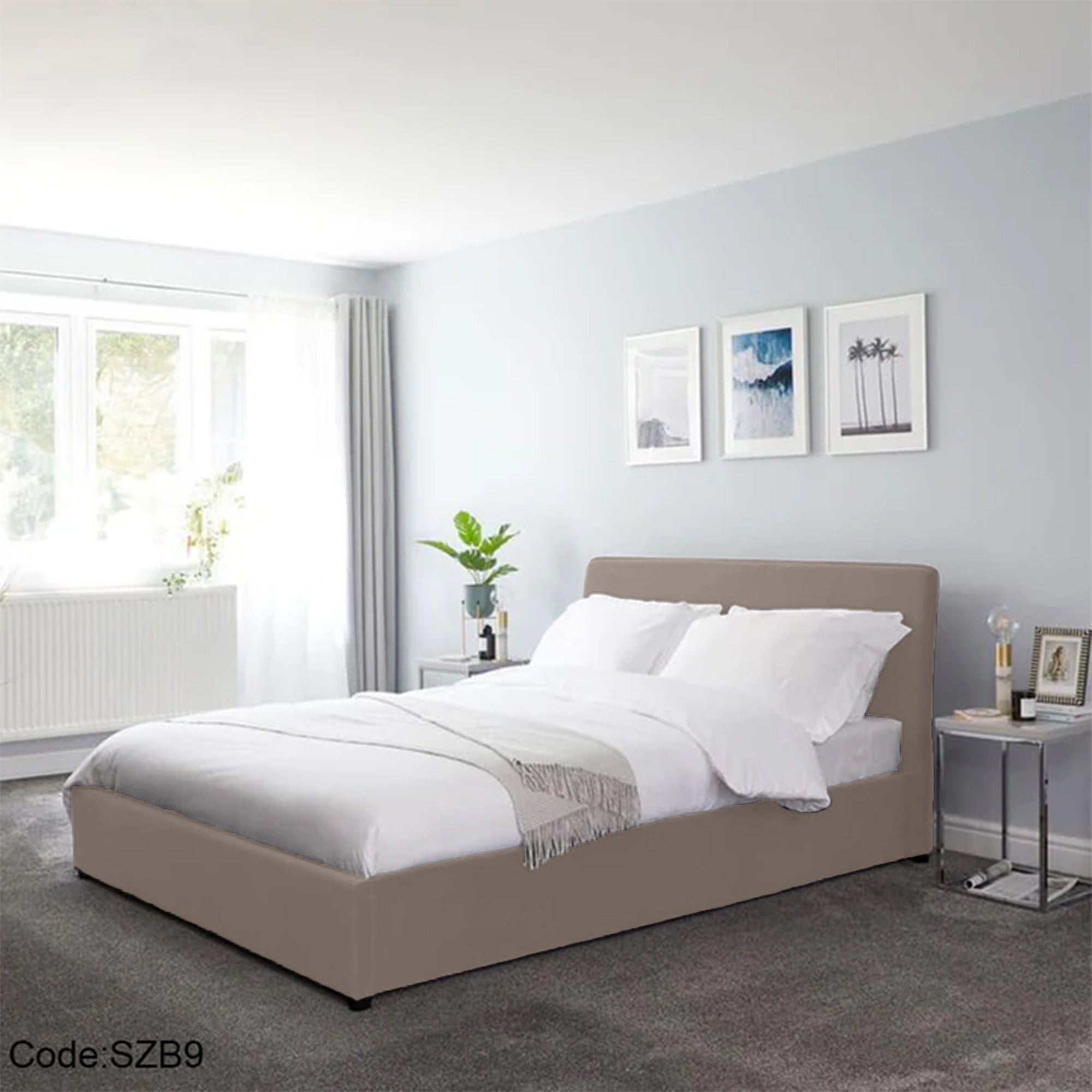 szb9 - 120 cm Gray Bed