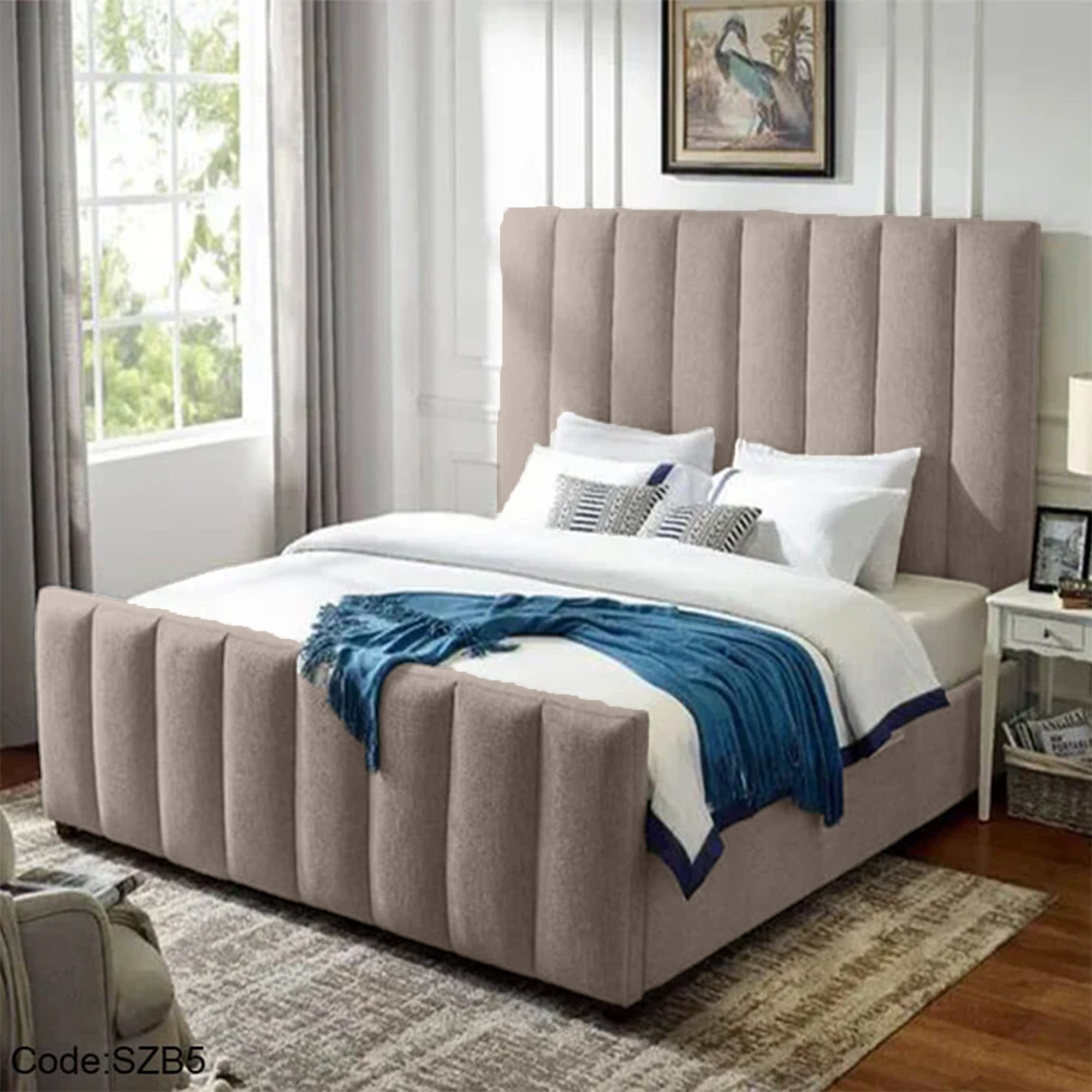 szb5 - 100 cm Velvet Bed