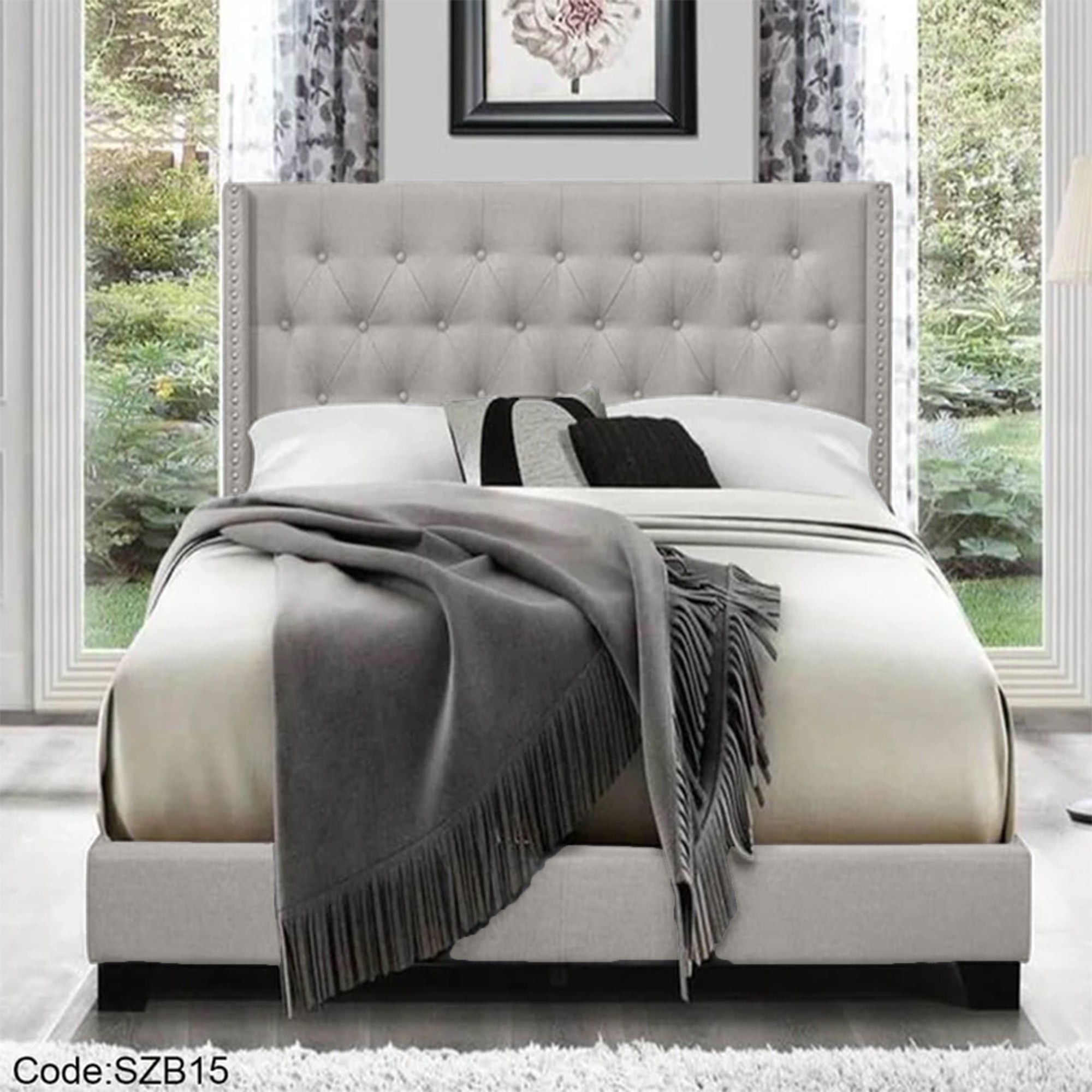 szb15 -سرير كابتونيه 120 سم