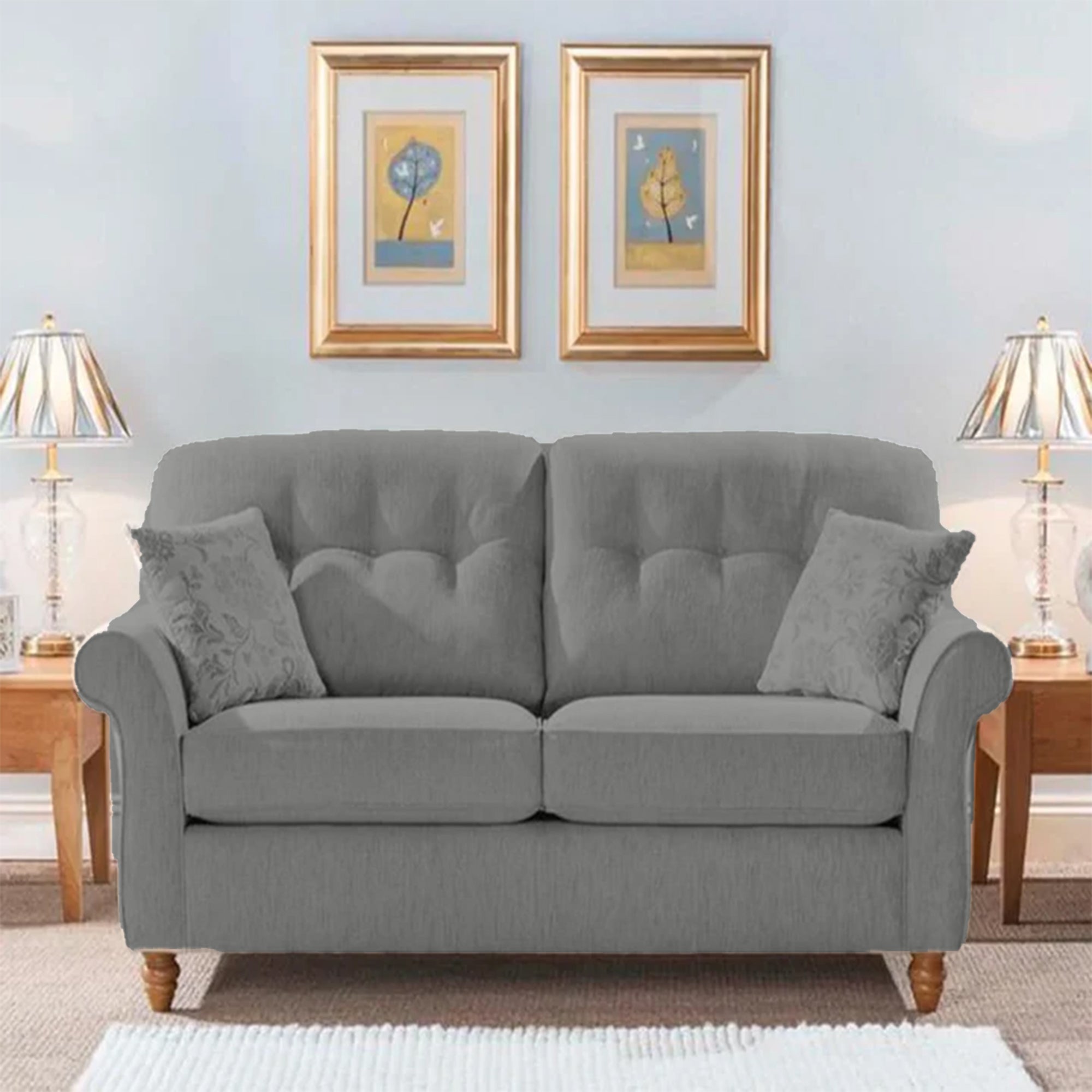 Two-Seater Tufted Sofa - SZ422