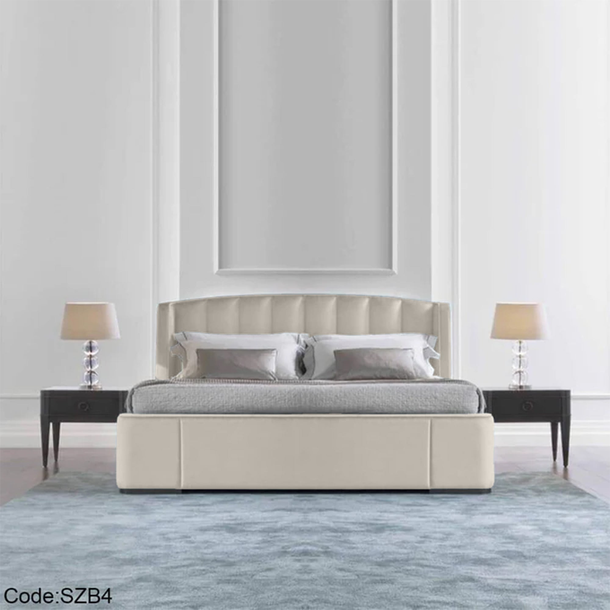 szb4 - 100 cm Velvet Bed