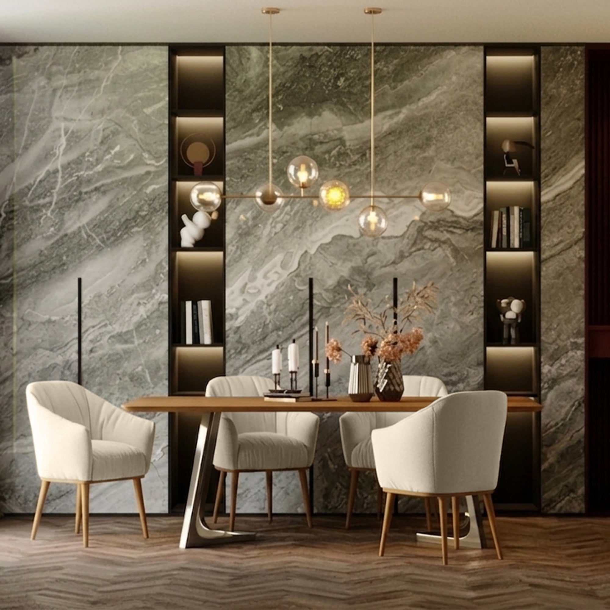 Modern Dining Room + Buffet - szf12