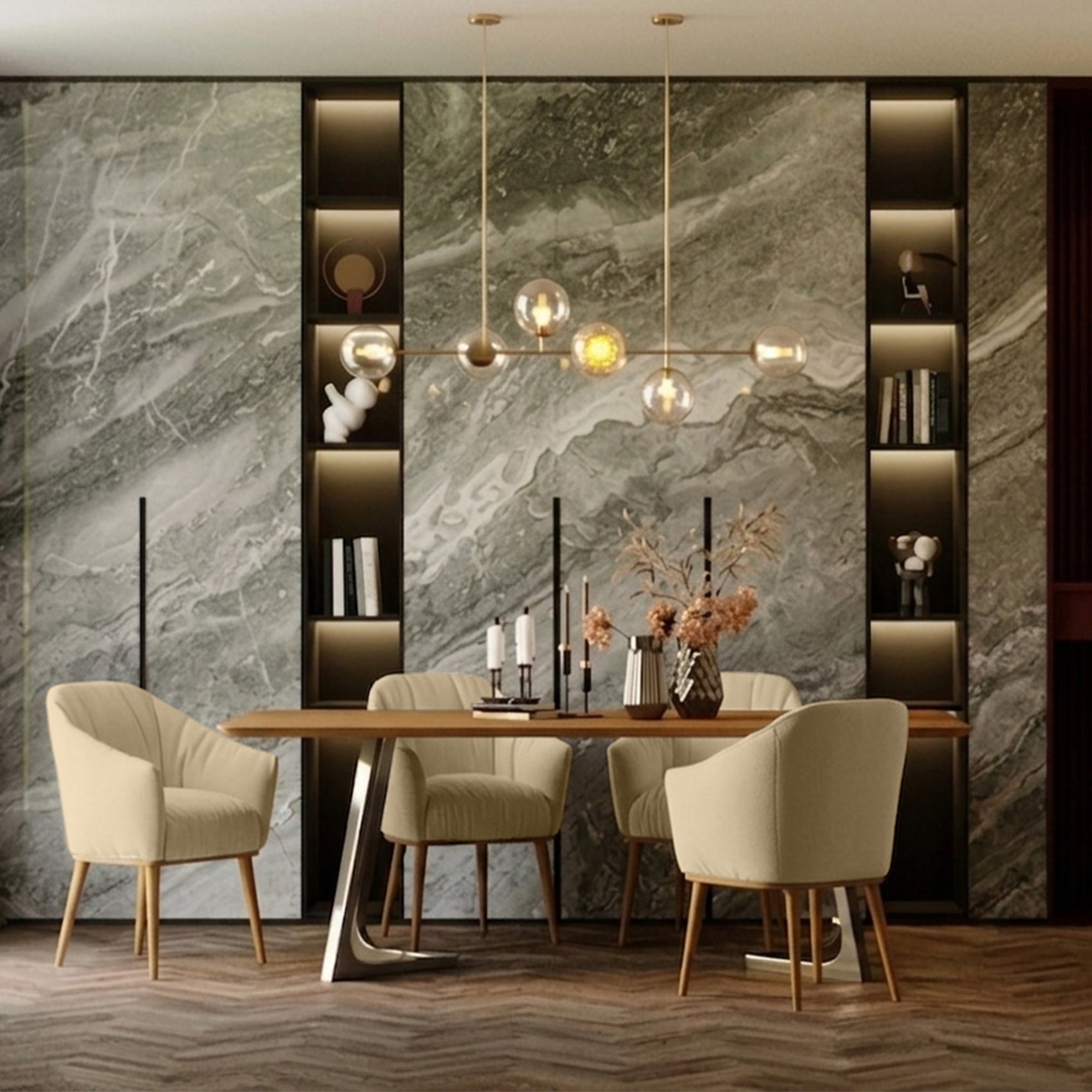 Modern Dining Room + Buffet - szf12