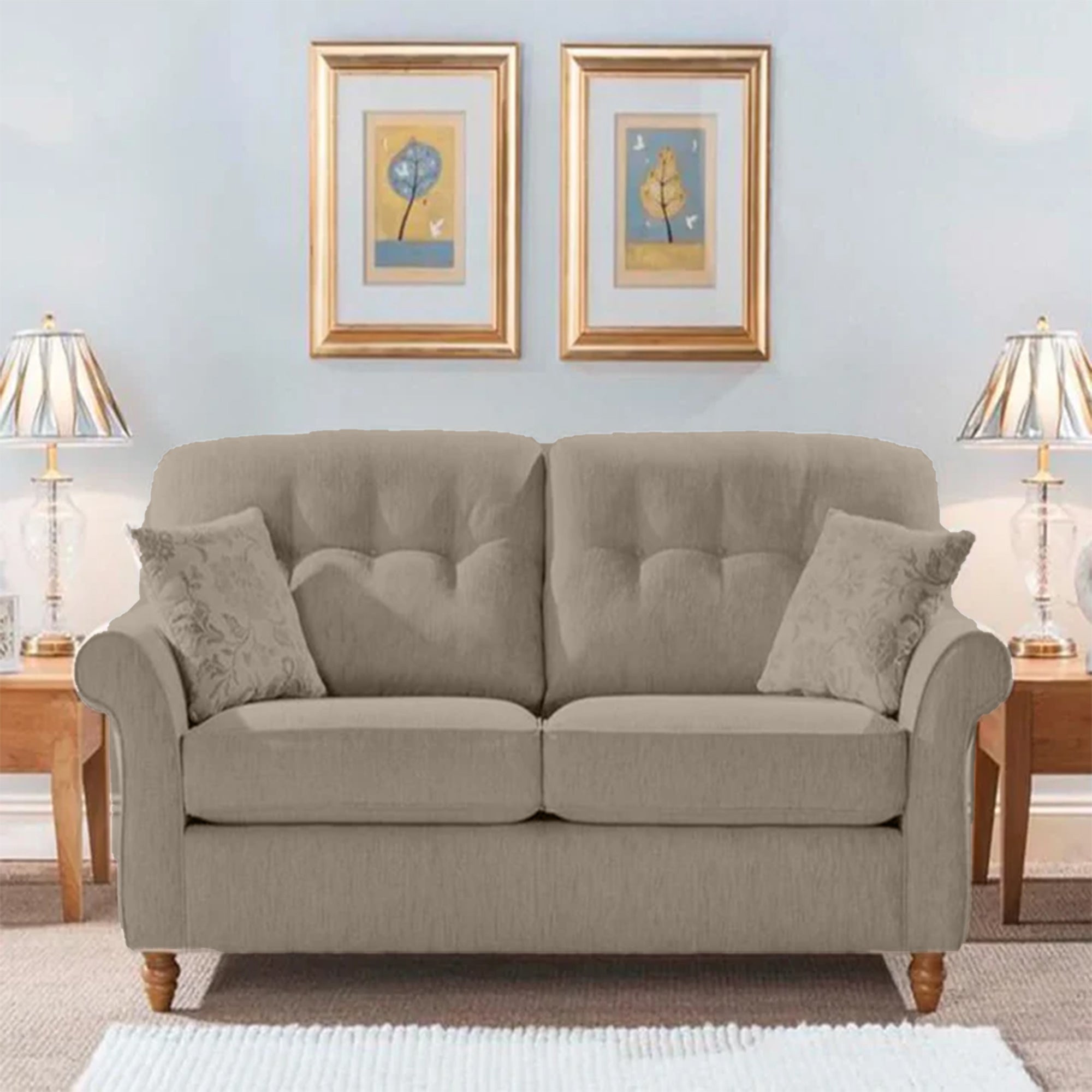 Two-Seater Tufted Sofa - SZ422