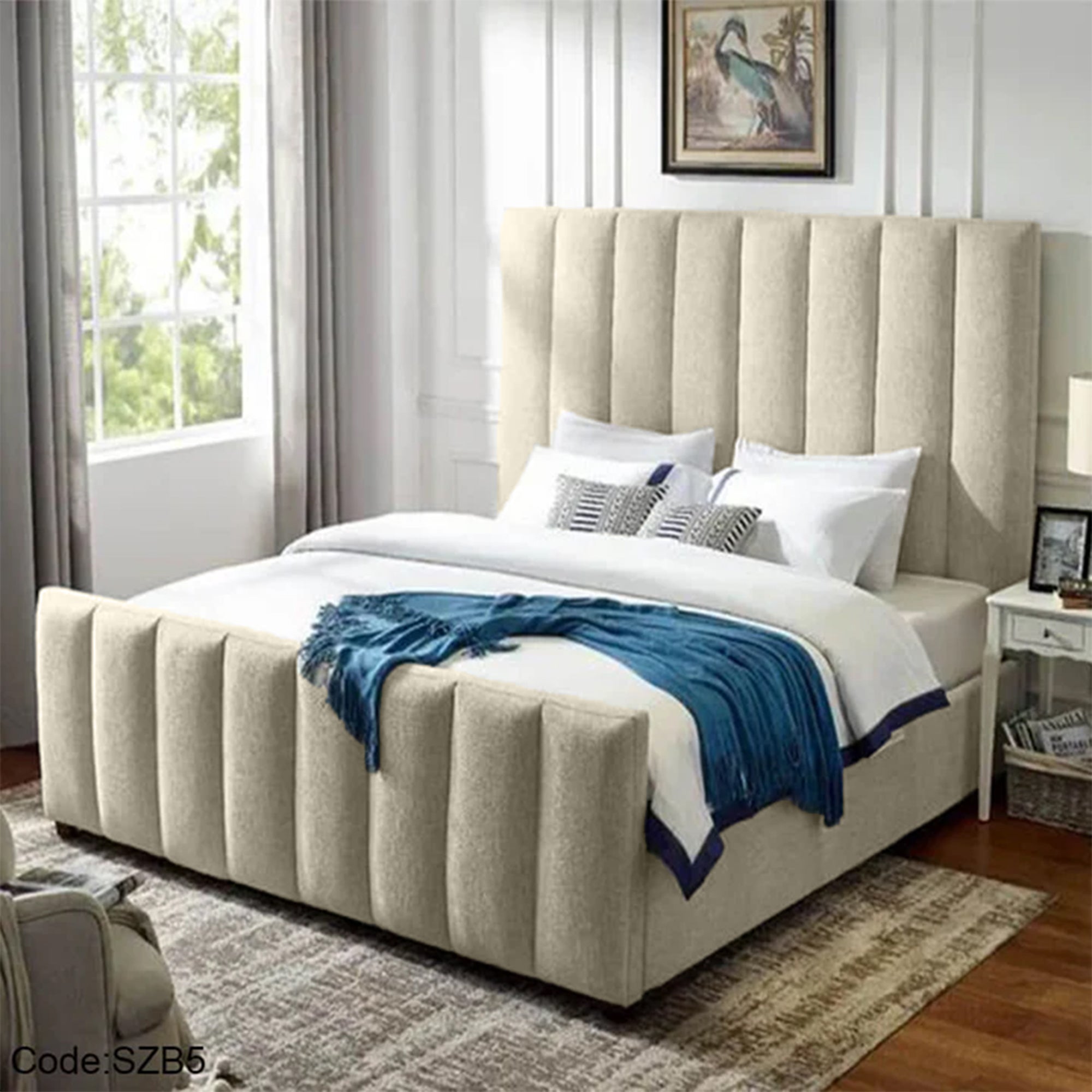 szb5 - 100 cm Velvet Bed