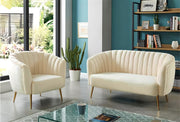 Off-White Sofa and Chair – sz219