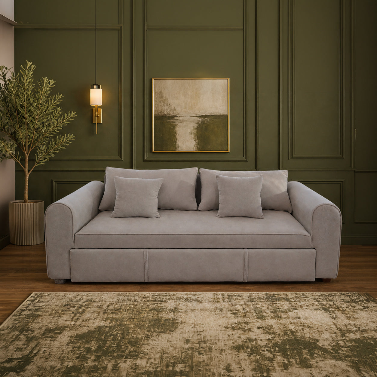 Gray Sofa Bed - sz470