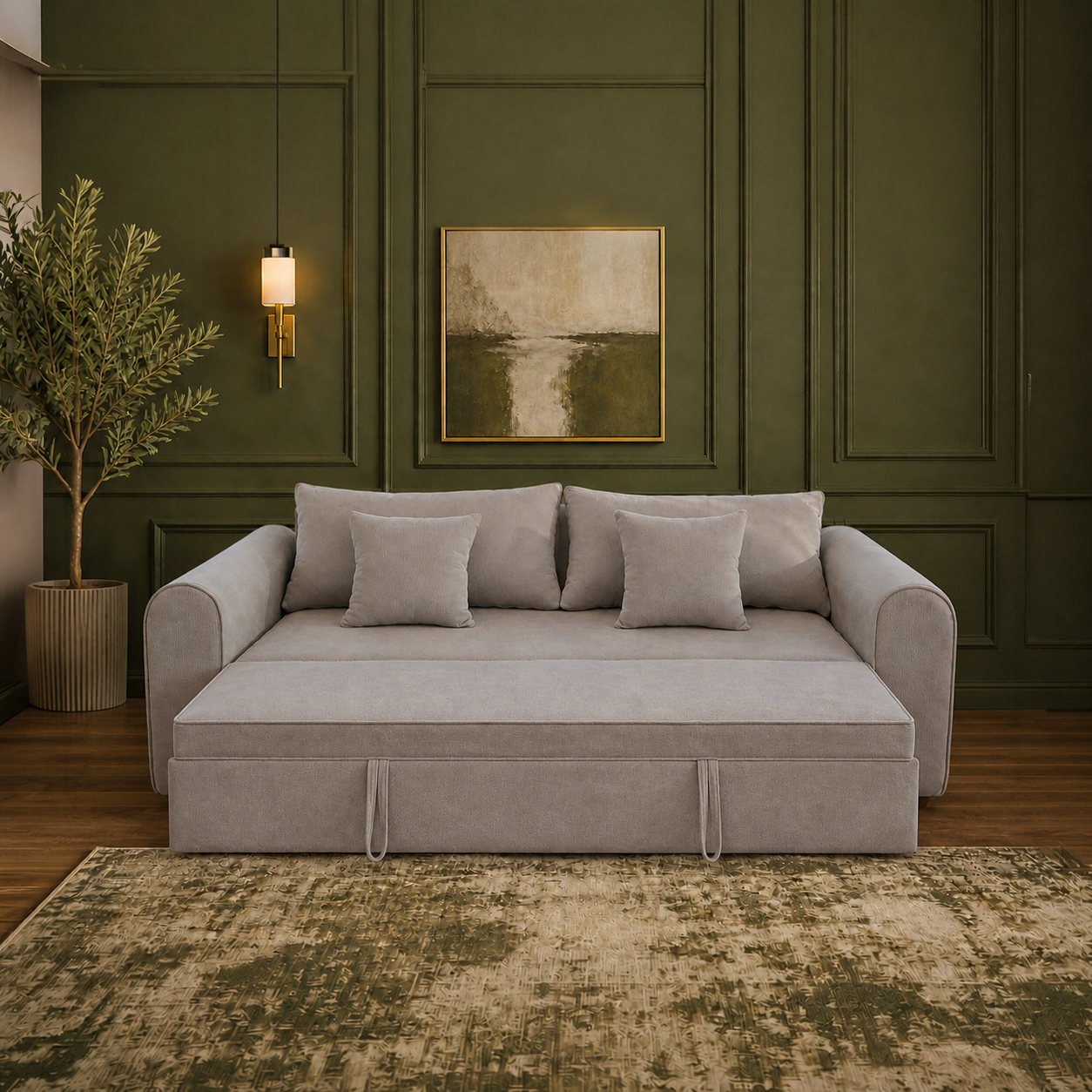 Gray Sofa Bed - sz470