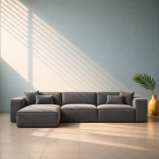 Gray L-Shaped Corner-sz1062