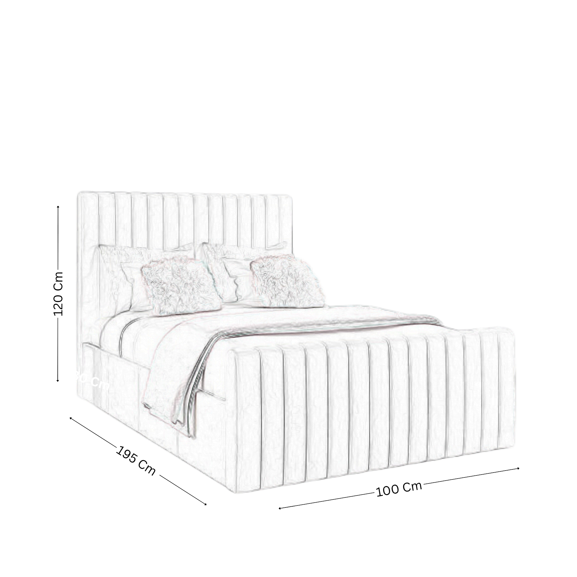 szb2 - 100 Navy Bed