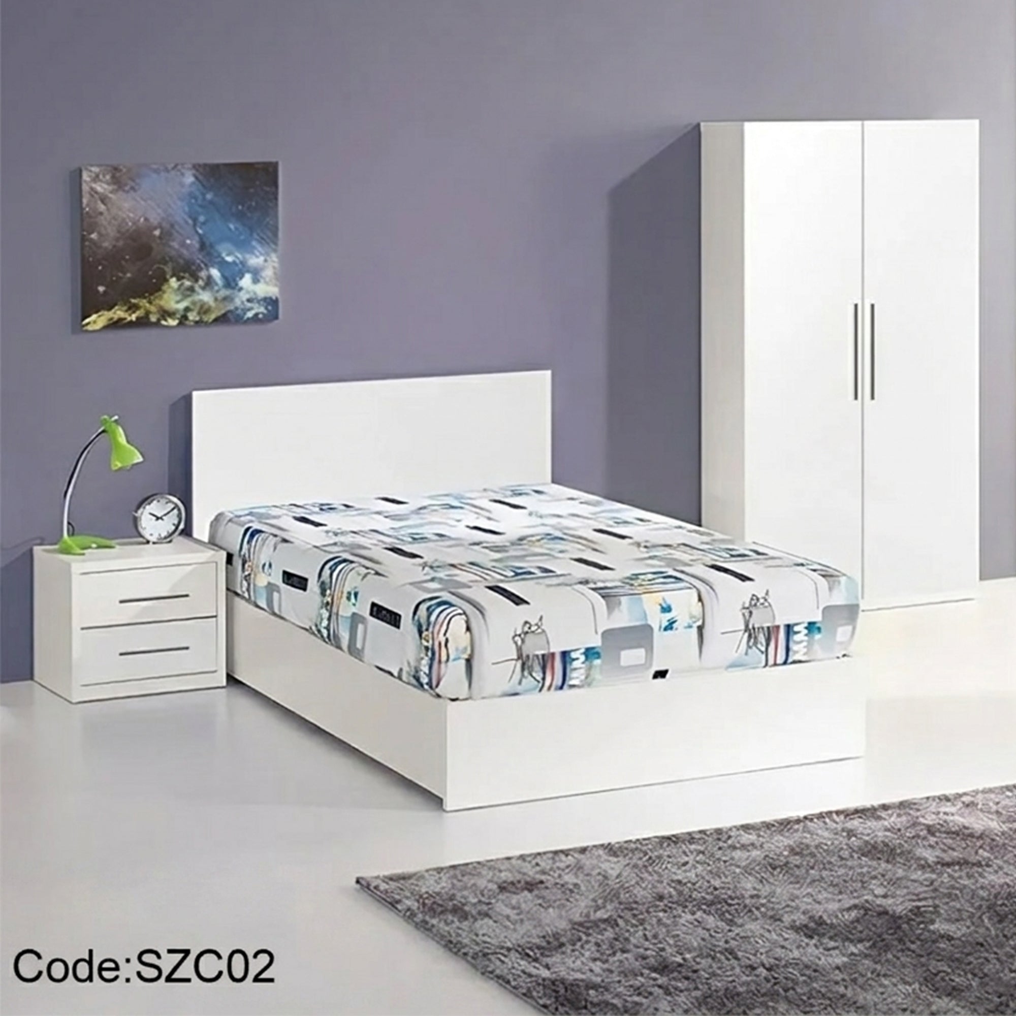 White Children's Bedroom - szc02