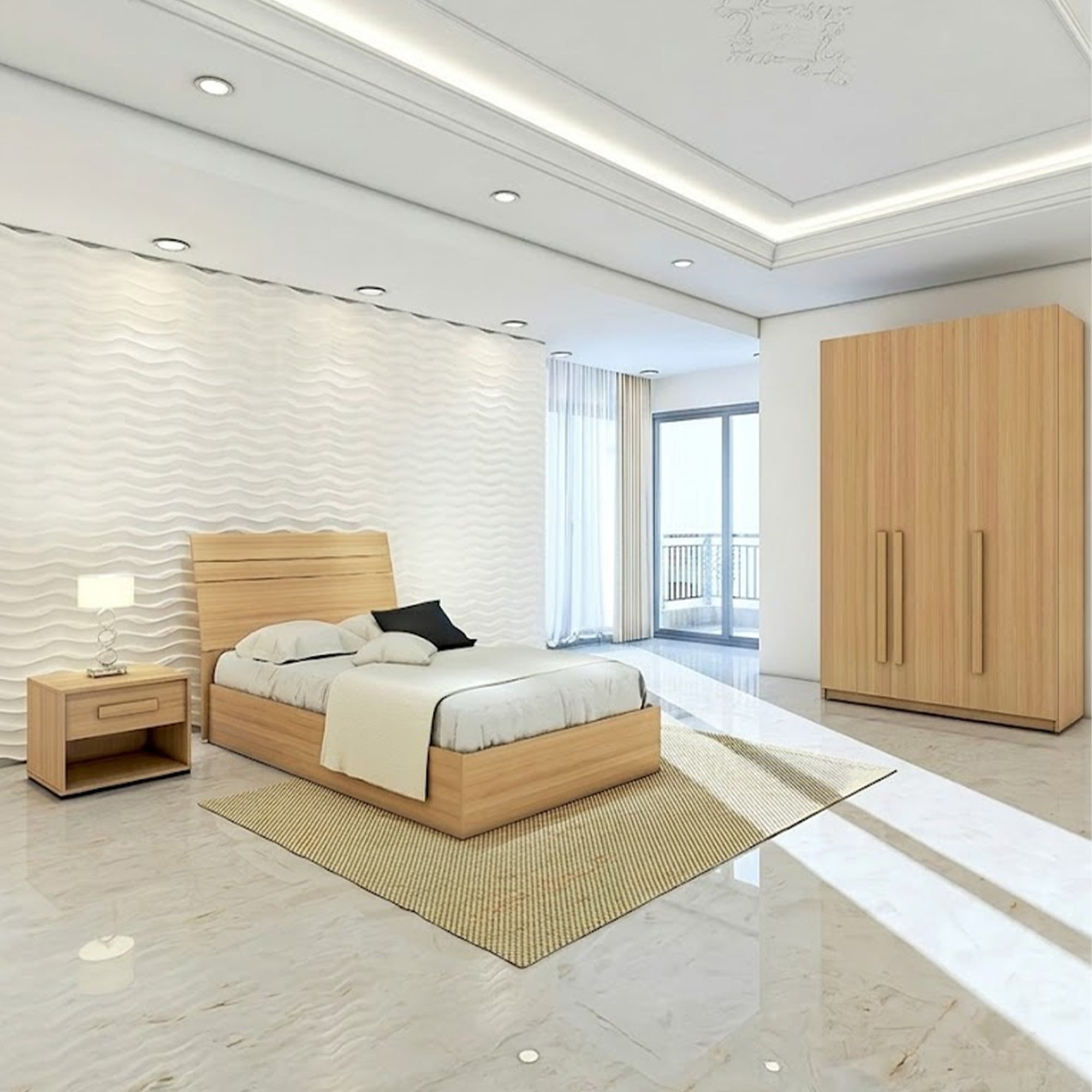 szc12 Modern Beige Children's Room