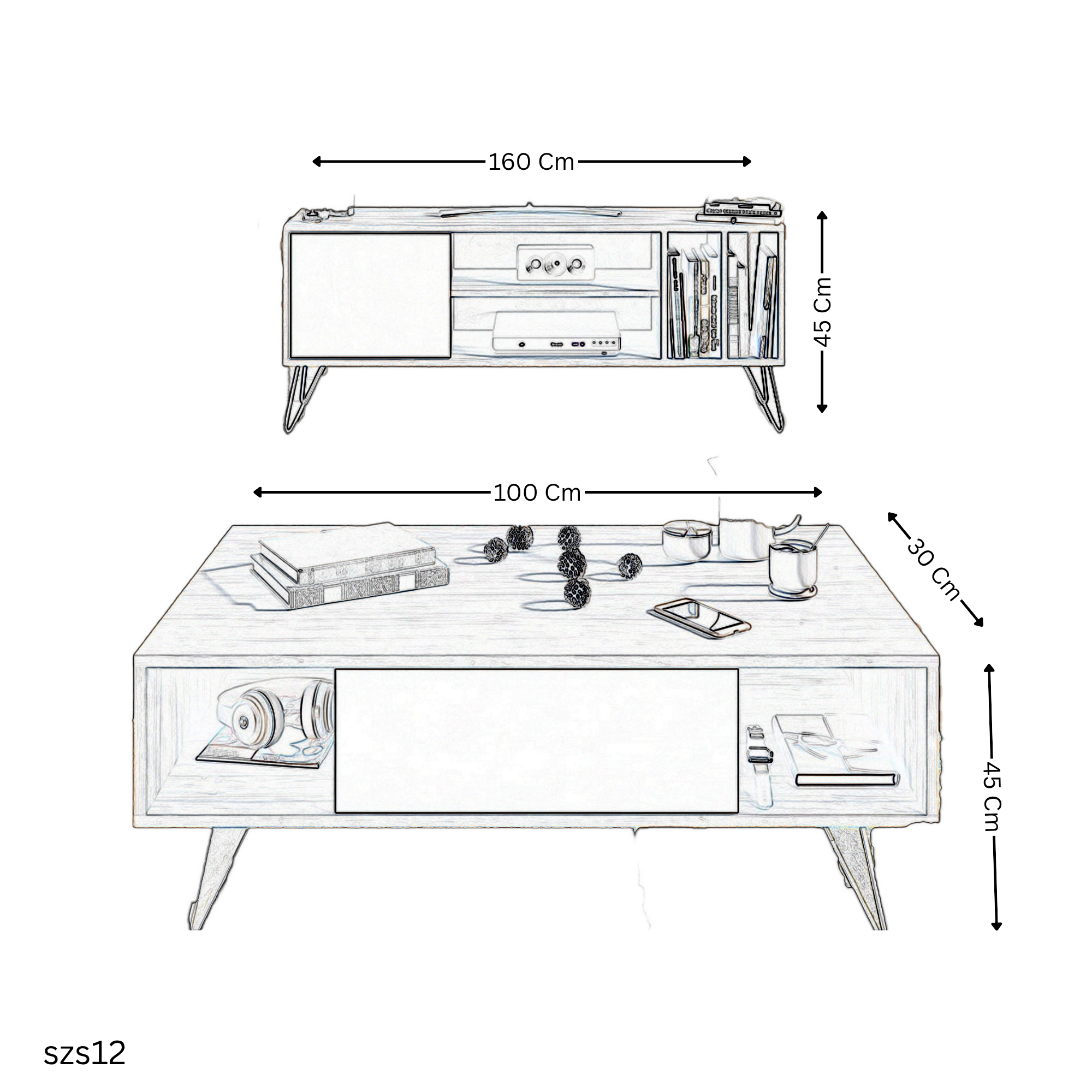 ترابيزاة szs12 mdf